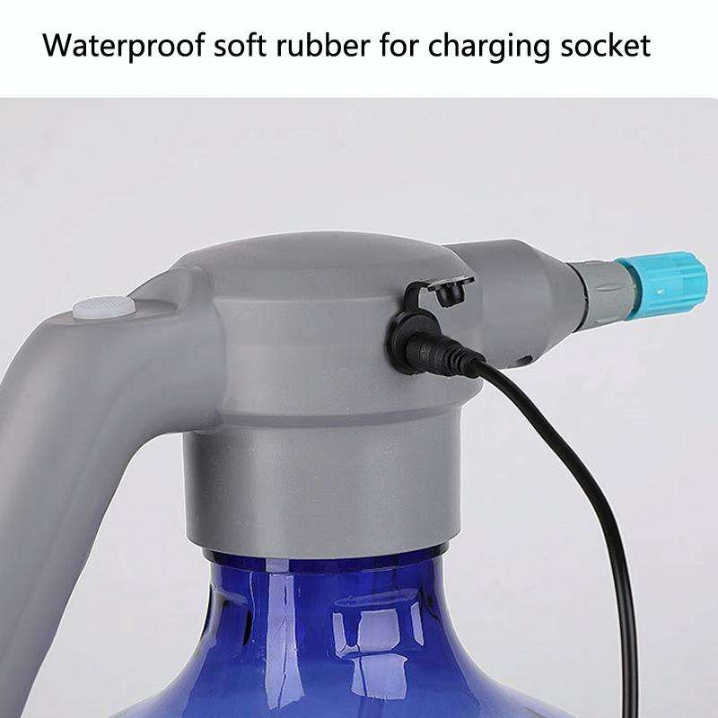 3L Household Garden Electric Watering Can Sprayer, Specification: Purple + Universal Nozzle