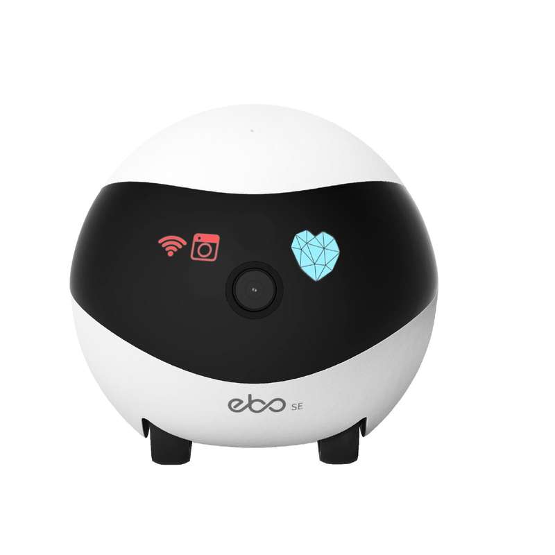 EBO SE 1080P HD Smart Home Companion Robot Remote Monitoring Camera, Support Infrared Night Visio...