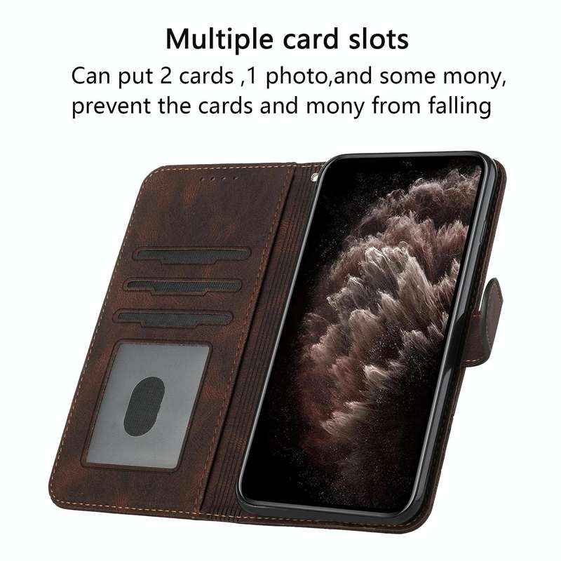 For vivo V30 5G Global/V30 Pro 5G Global Cubic Skin Feel Flip Leather Phone Case(Brown)