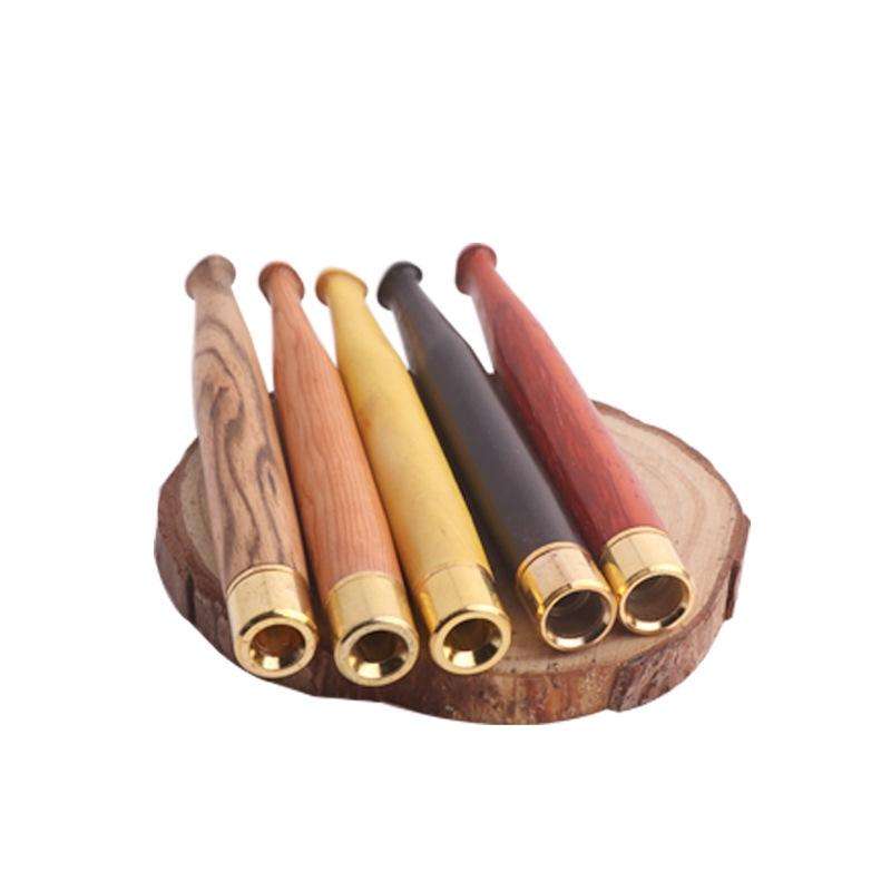 Ladies Twig Pull Rod Filter Can Wash Wood Sandalwood Long Cigarette Holder, Specifications:5 mm F...