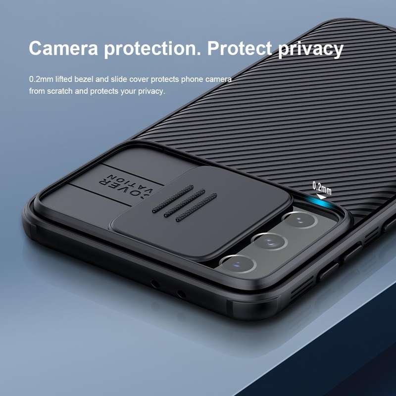 For Samsung Galaxy S21 Plus 5G NILLKIN Black Mirror Pro Series Camshield Full Coverage Dust-proof...