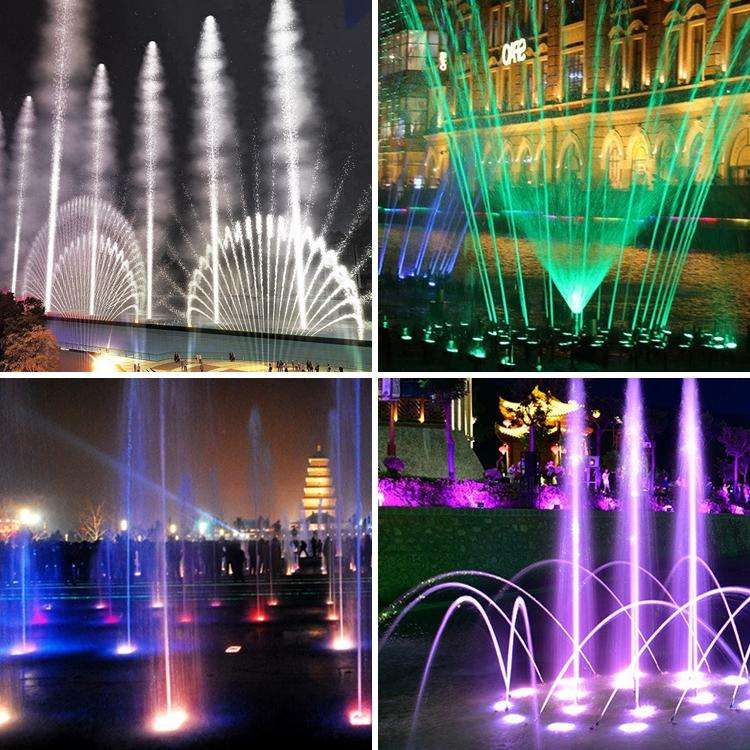 9W Square Park Landscape LED Underwater Light Pool Light(RGB)