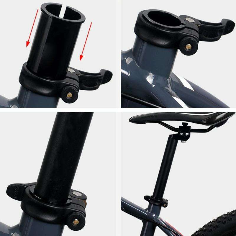 2 PCS FMFXTR Bicycle Seat Tube Reducer Sleeve Conversion Sleeve, Specification: 33.9mm To 31.6mm