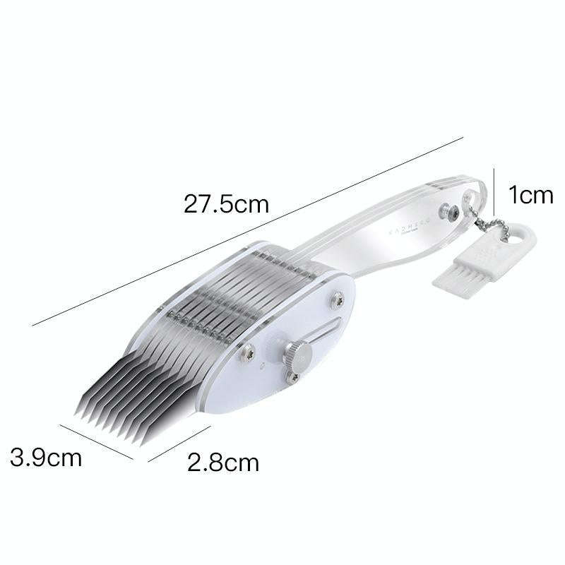 Kacheeg Kitchen Cut Squid Flower Knife Multifunctional Flower Cutter, Knife Distance: 3mm