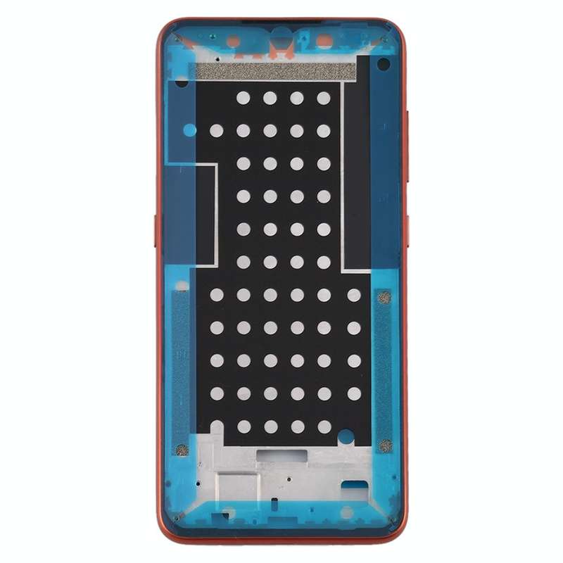 Middle Frame Bezel Plate for Nokia 7.2 / 6.2 / TA-1196 TA-1198 TA-1200 TA-1187 TA-1201 (Orange)