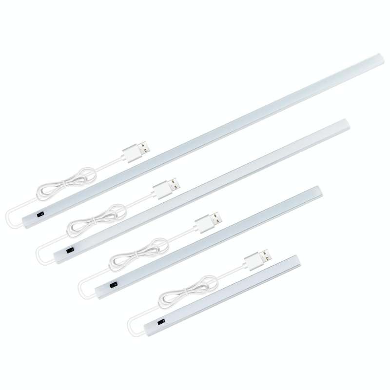 50cm LED Induction Cabinet Lamp USB Smart Sensing Light Strip(Warm White)