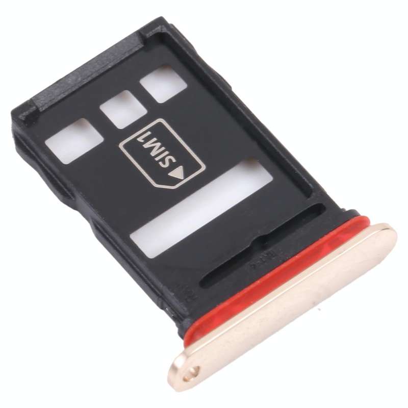 SIM Card Tray + NM Card Tray for Huawei Mate 40E 5G (Gold)