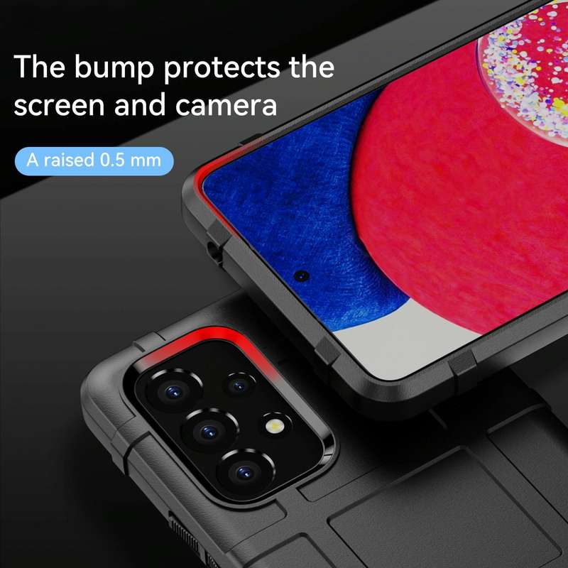 For Samsung Galaxy A53 5G Full Coverage Shockproof TPU Phone Case(Black)