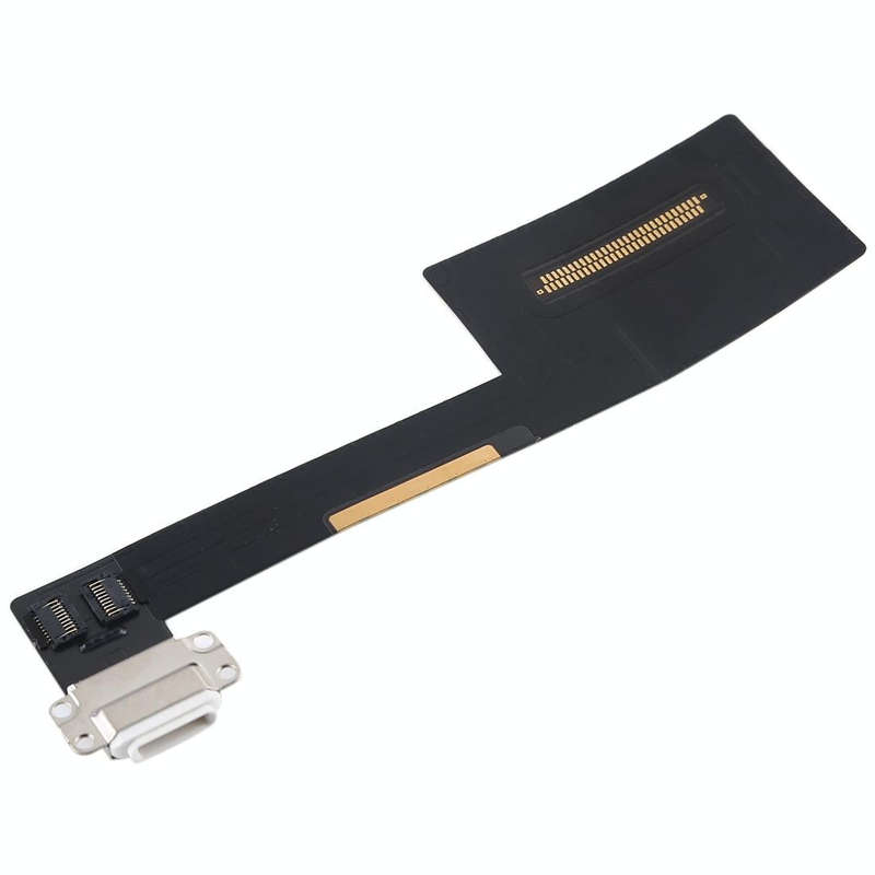 Charging Port Flex Cable  for iPad Pro 9.7 inch (2016) / A1673 / A1674 / A1675(White)