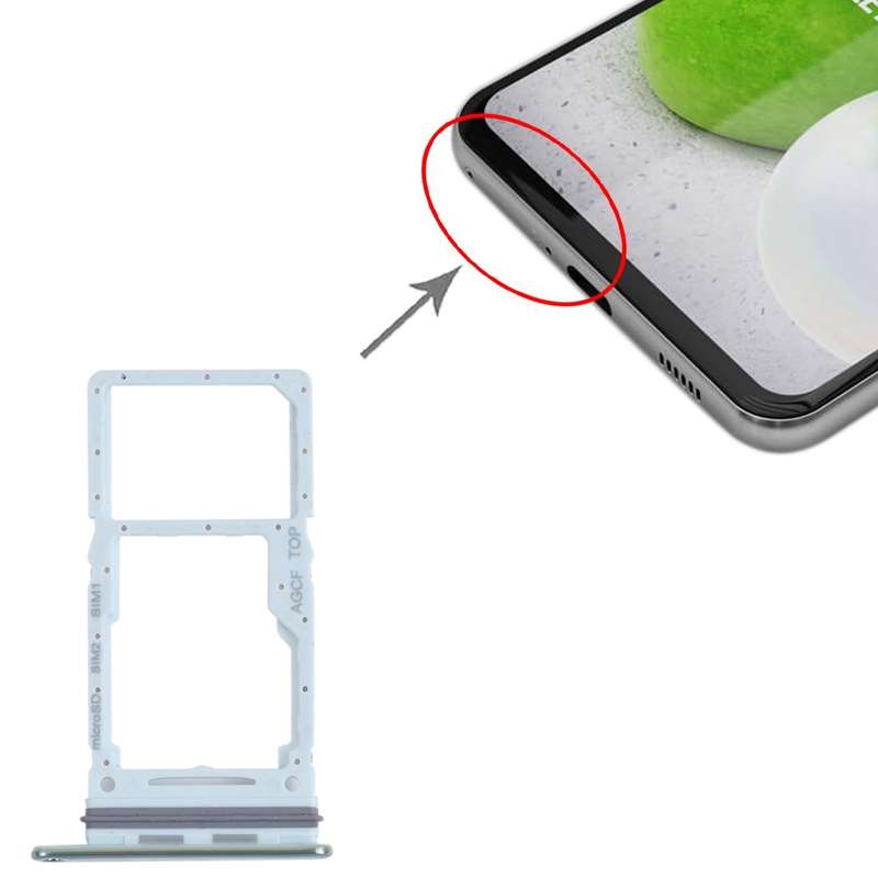 For Samsung Galaxy A73 5G SM-A736B Original SIM Card Tray + SIM Card Tray / Micro SD Card Tray (G...