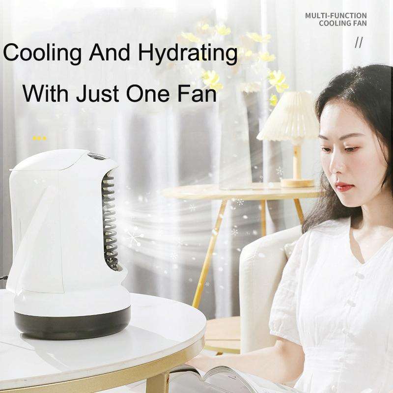 Portable Mobile Home Misting Mini Cooling Air-Conditioning Fan, Power Supply: USB Direct Plug