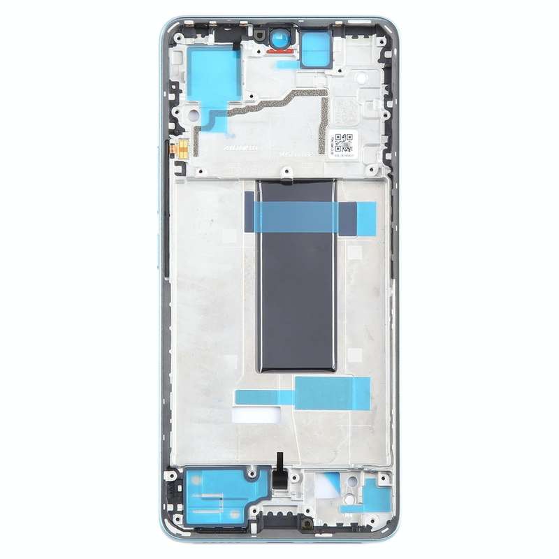 For Xiaomi Redmi Note 13 Pro 5G Original Front Housing LCD Frame Bezel Plate (Blue)