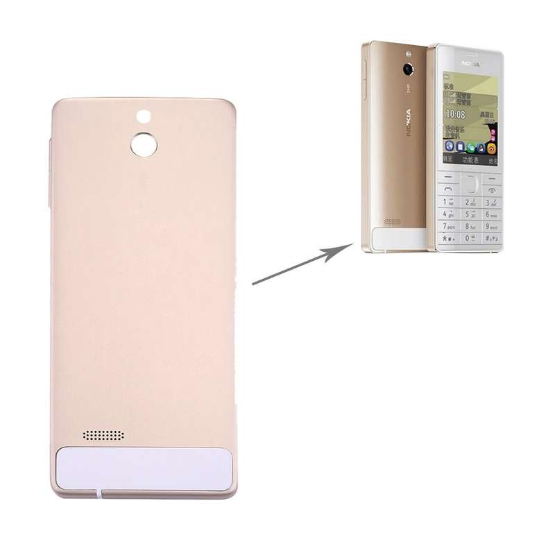 Original Aluminium Battery Back Cover for Nokia 515 (Gold)