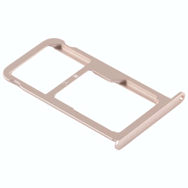 SIM Card Tray + SIM Card Tray / Micro SD Card for Huawei P9 Plus(Gold)