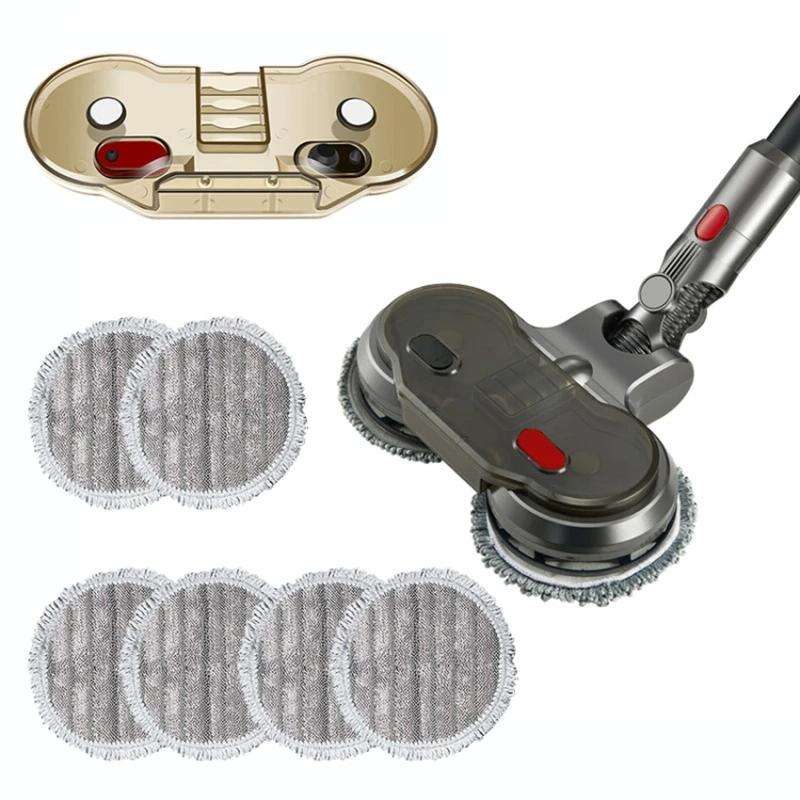 For Dyson V7 / V8 / V10 / V11 X004 Electric Mop Head Wet Towing Household Floor Cleaning Head wit...
