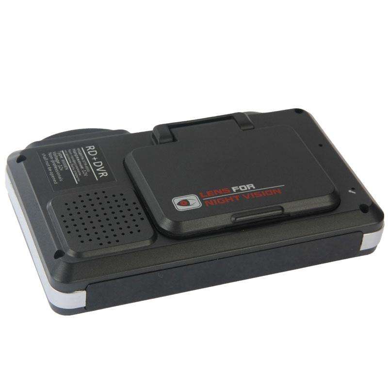 STR8500 HD 720P 30fps 2.0 inch LCD Radar Detector DVR with Laser + GPS Logger, 120 Degree View An...