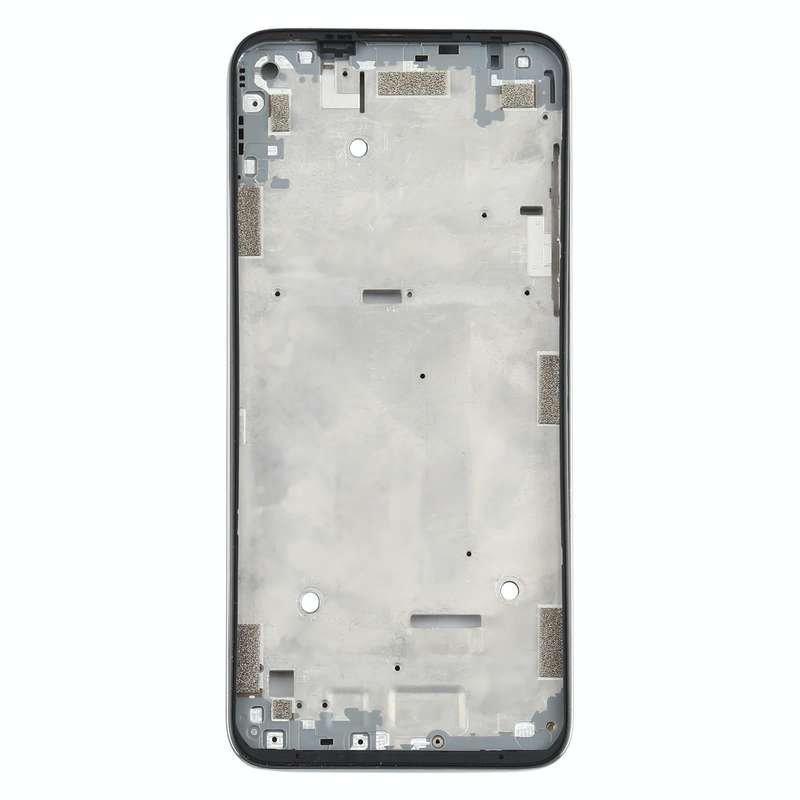 Front Housing LCD Frame Bezel Plate for Motorola Moto G Fast (Silver)