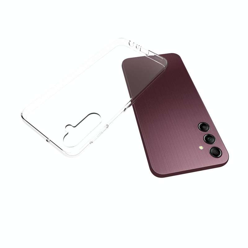 For Samsung Galaxy A25 5G Waterproof Texture TPU Phone Case(Transparent)