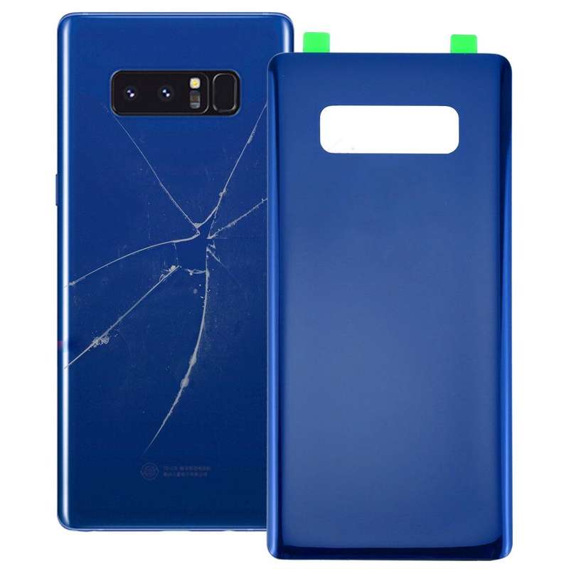 For Galaxy Note 8 Battery Back Cover with Adhesive (Blue)
