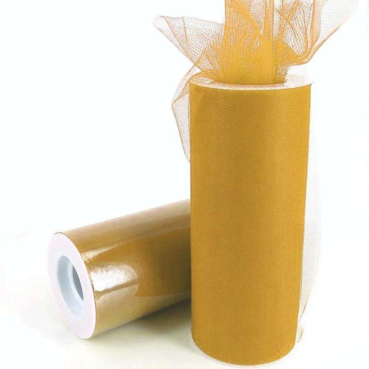 Fashion 20D Polyester Tulle Roll, Wedding Birthday Decoration Decorative Crafts Supplies, Total L...