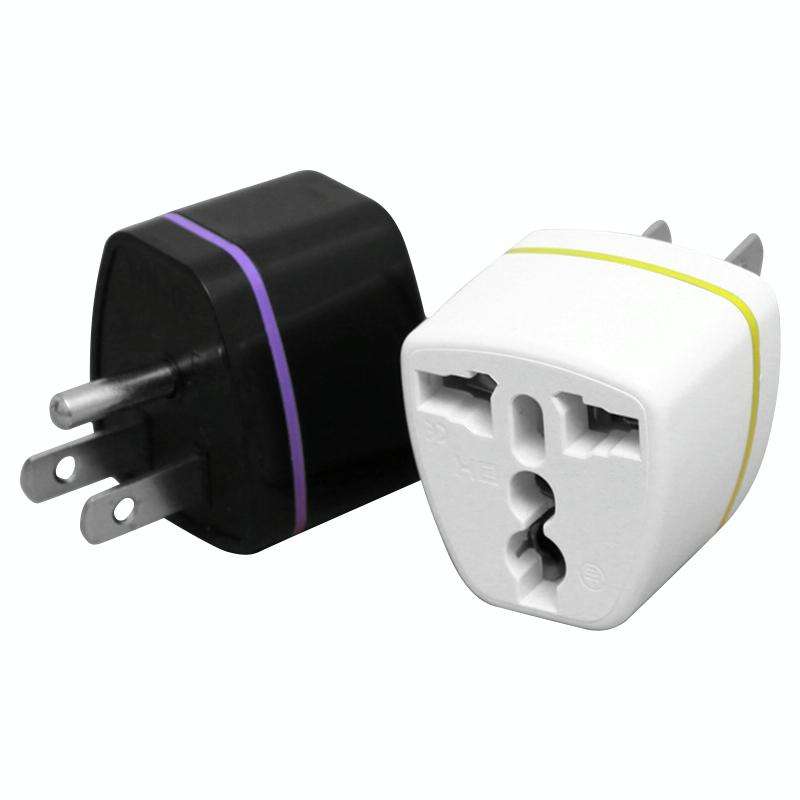 Pure Copper US Plug Mexico Adapter (White)