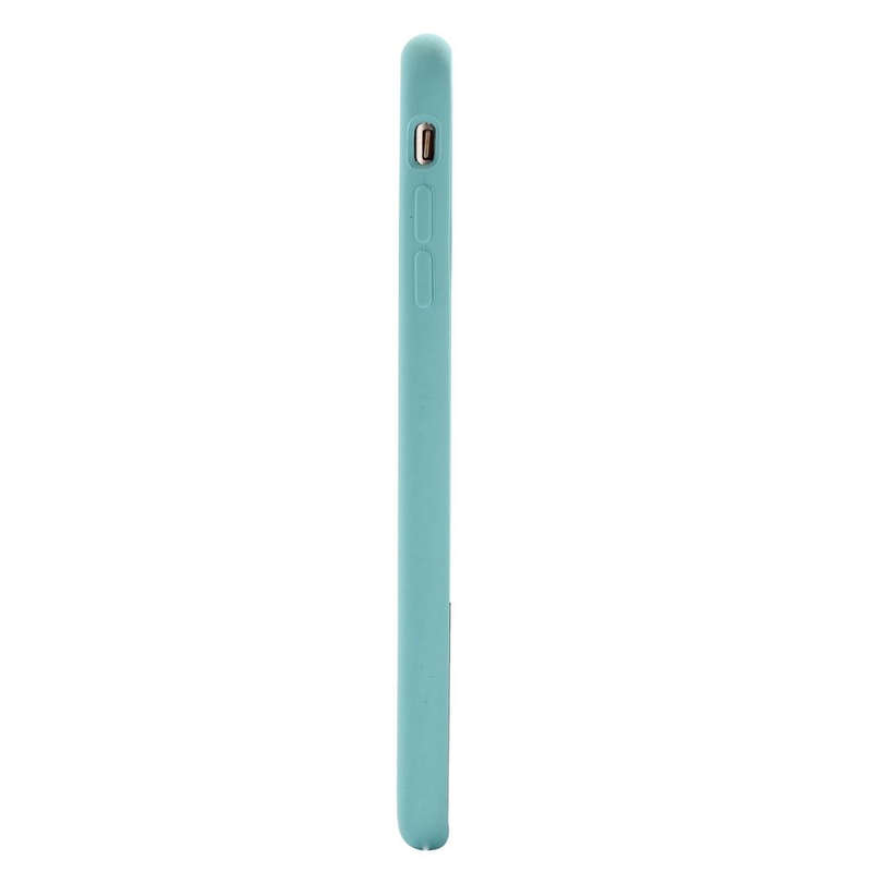 For iPhone SE 2022 / SE 2020 Shockproof Full Coverage Silicone Soft Protective Case(Light Blue)