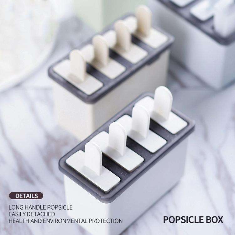 Home Made Popsicle Ice Cream Mold Set(White)