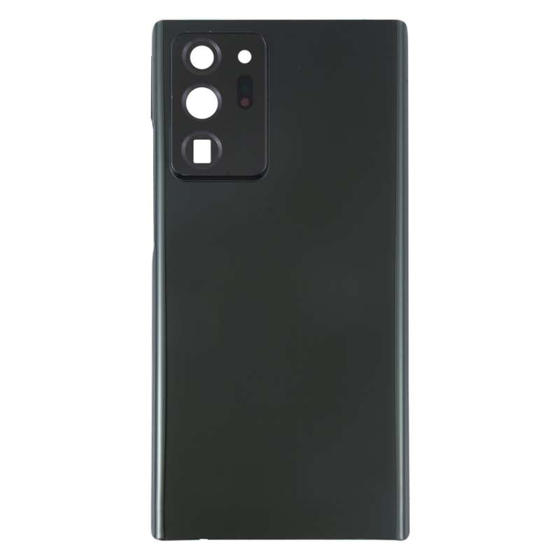 For Samsung Galaxy Note20 Ultra Battery Back Cover with Camera Lens Cover (Black)