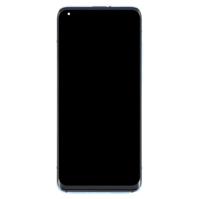 For Xiaomi Mi 10s Original AMOLED LCD Screen Digitizer Full Assembly with Frame (Blue)