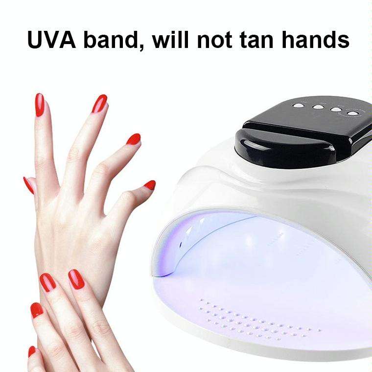 M5Plus 168W 42UV/LED Intelligent Induction Nail Lamp with Phone Holder Function(EU Plug)