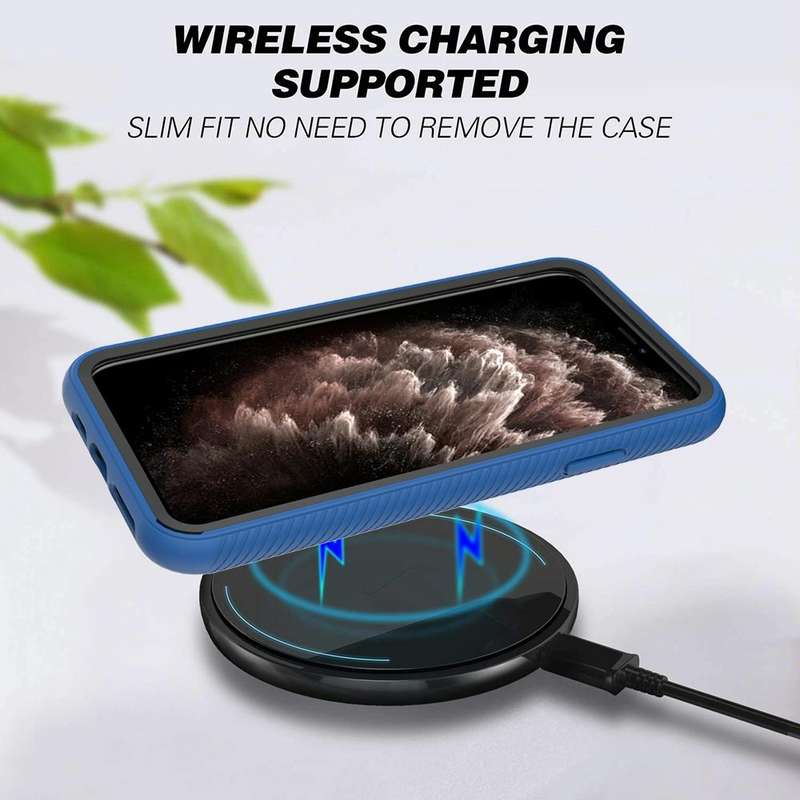 For iPhone 11 Pro Max Starry Sky Solid Color Series Shockproof PC + TPU Protective Case(Black)