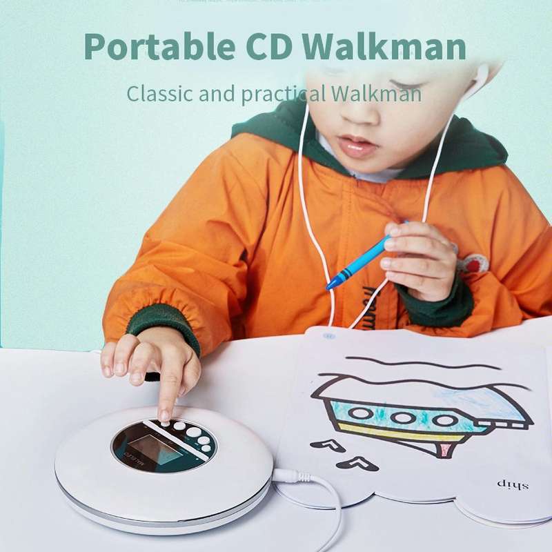 Kecag KC-706 Portable Walkman CD Player(Black)
