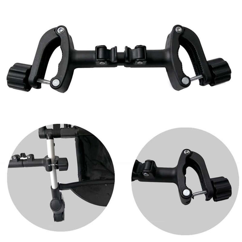 Twin Stroller Connector Turns Two Single Strollers Into A Double Stroller, Spec: Three Short