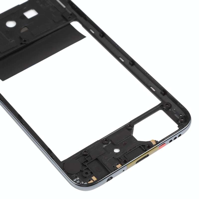 Middle Frame Bezel Plate for LG K61 LMQ630EAW, LM-Q630EAW, LM-Q630 (Black)