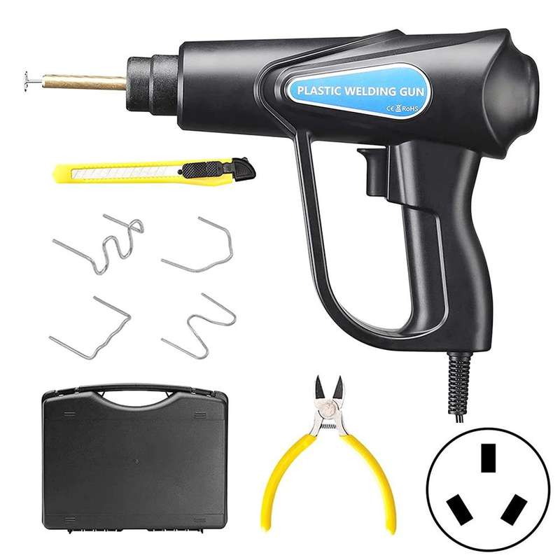 70W Hot Stapler Plastic Welding Machine Car Bumper Repair Kit Plier, AU Plug