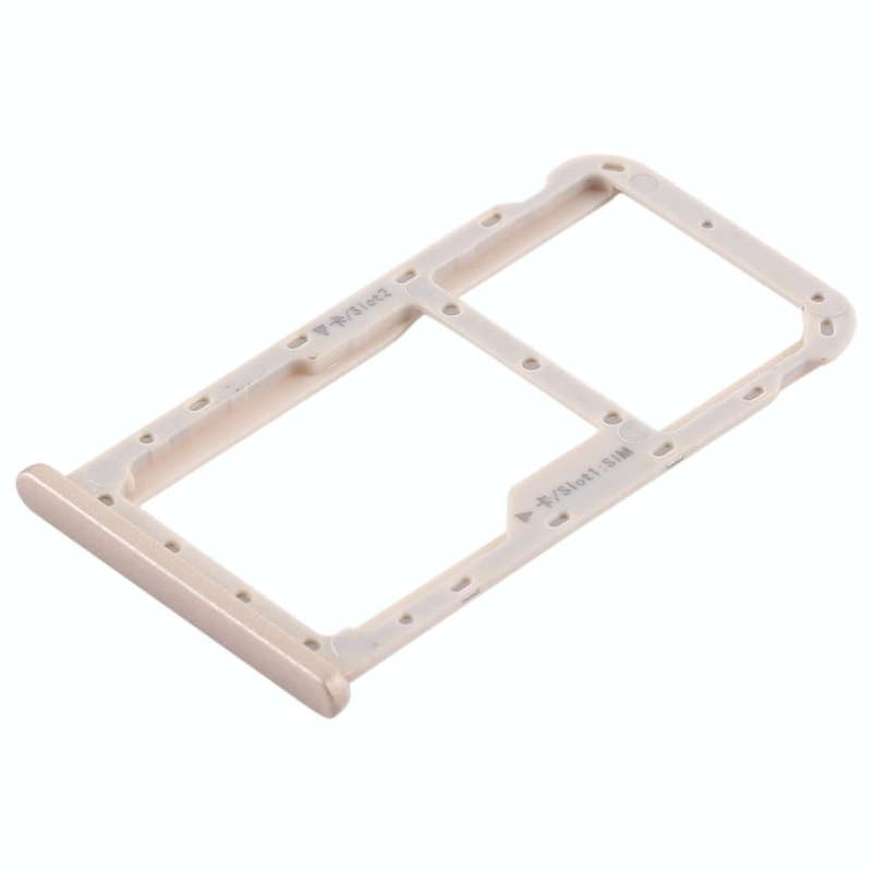 SIM Card Tray + SIM Card Tray / Micro SD Card for Huawei Maimang 6(Gold)