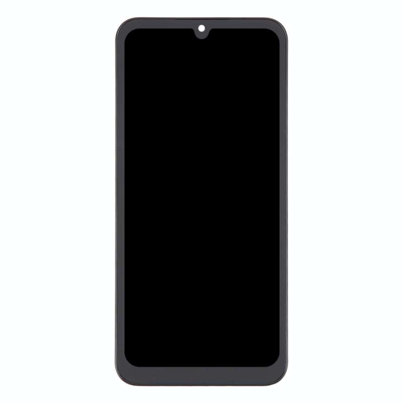 For Samsung Galaxy A25 SM-A256B 6.36 inch OLED LCD Screen Digitizer Full Assembly with Frame (Black)