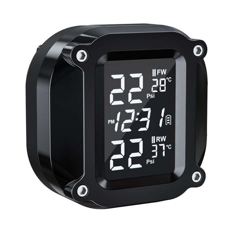M6 Motorcycles Tire Pressure Monitor with Holder