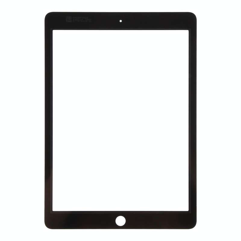 For iPad Pro 9.7 Front Screen Outer Glass Lens with OCA Optically Clear Adhesive(Black)