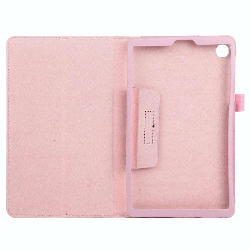 For Samsung Galaxy Tab A7 Lite T220 / T225 Litchi Texture Solid Color Horizontal Flip Leather Cas...