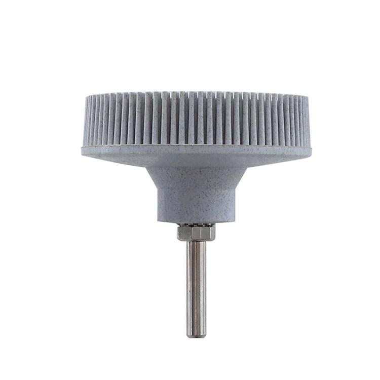 Electric Drill Disc Brush Emery Deburring Polishing Rubber Sanding Brush, Style: 3 Inch White