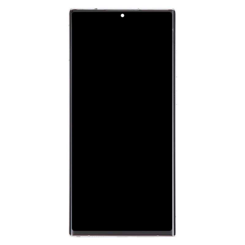 For Samsung Galaxy S22 Ultra 5G SM-S908B Original LCD Screen Digitizer Full Assembly with Frame (...