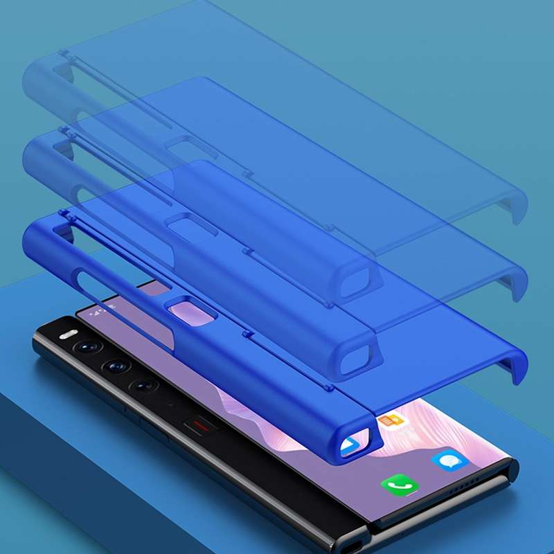 For Huawei Mate Xs 2 Skin Feel PC All Inclusive Phone Case(Black)