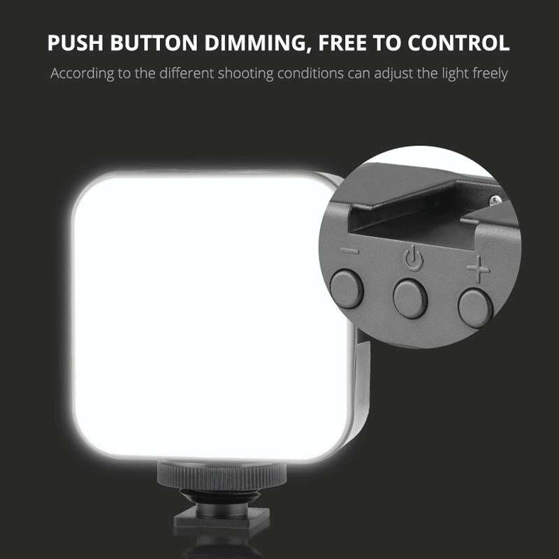 YELANGU LED01 49 LED Video Light for Camera / Video Camcorder (Black)