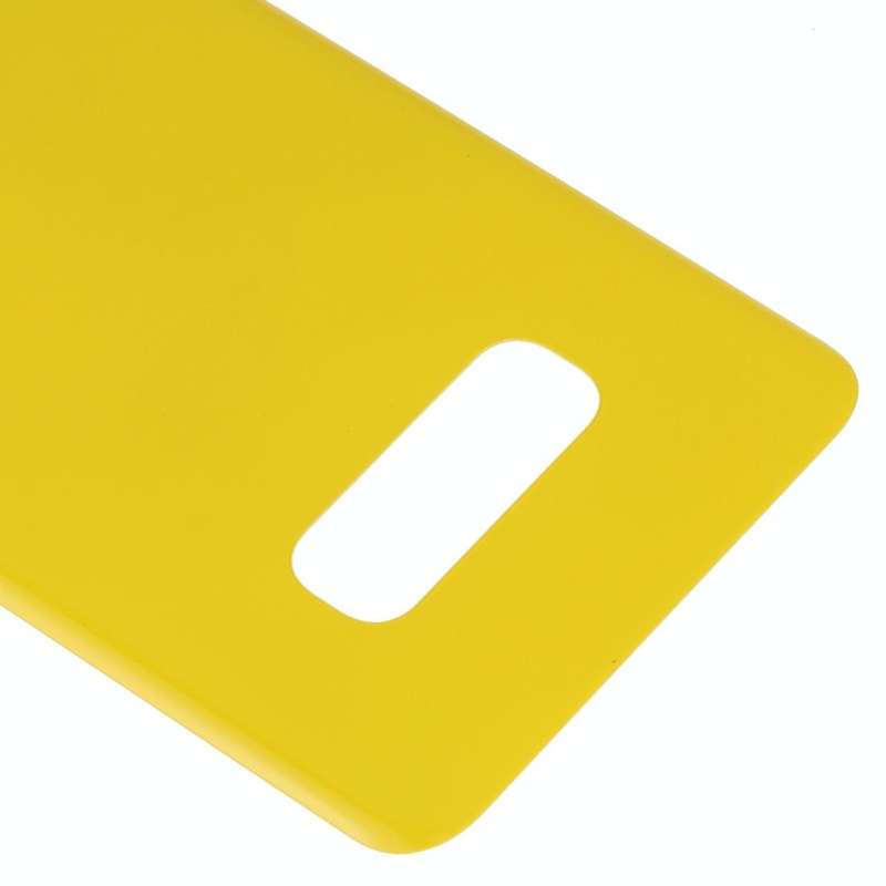 For Galaxy S10e SM-G970F/DS, SM-G970U, SM-G970W Battery Back Cover (Yellow)