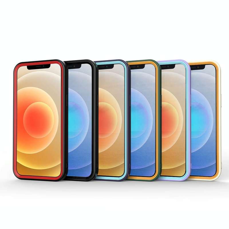 For iPhone 11 PC + TPU All-inclusive Phone Case (Black)