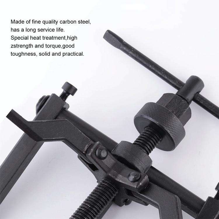 3-Jaw Inner Bearing Puller Gear Extractor Heavy Duty Automotive Machine Tool Kit(Black)