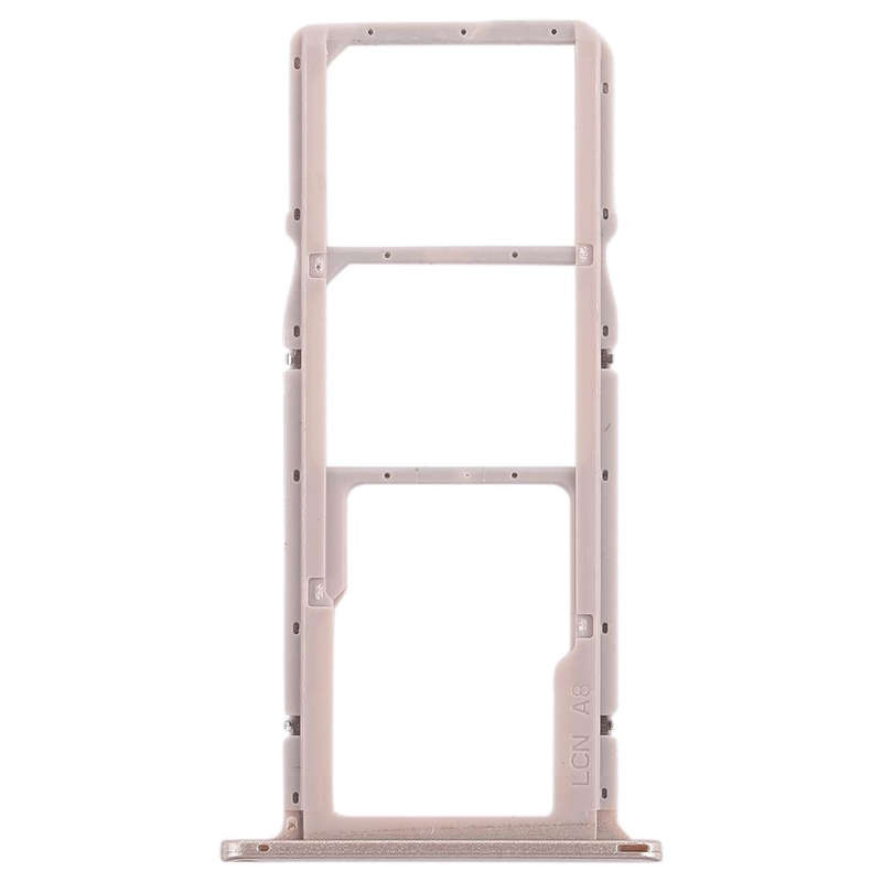 SIM Card Tray + Micro SD Card Tray for Huawei Y5 Prime (2018) / Honor Play 7 (Gold)