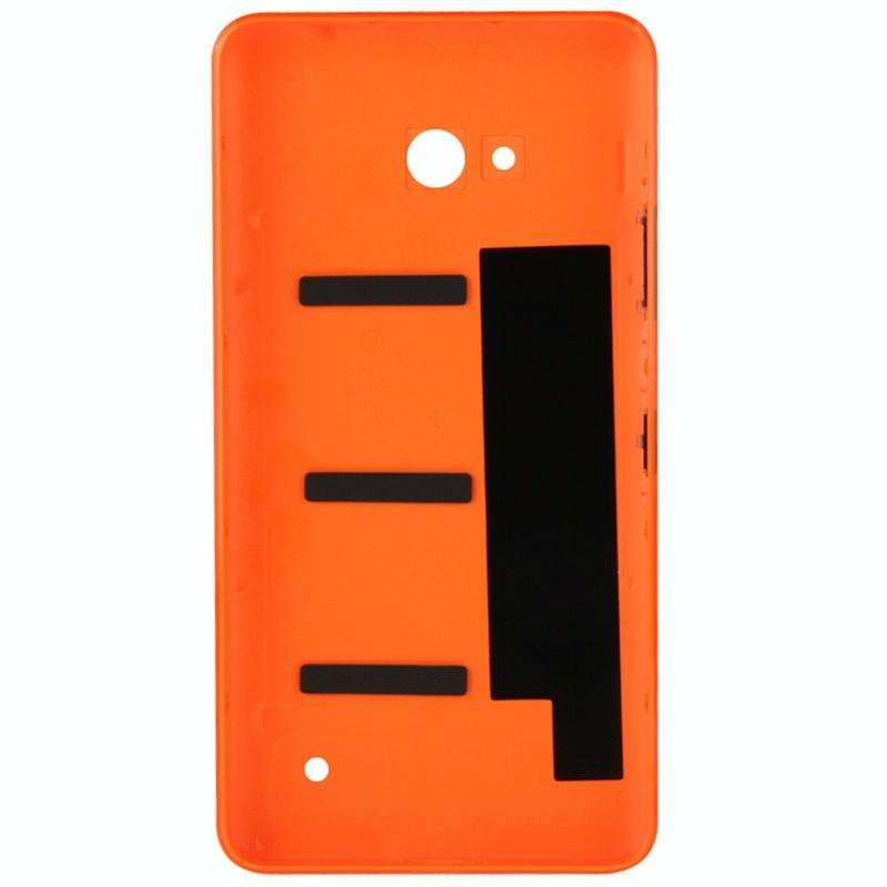 Smooth Surface Plastic Back Housing Cover for Microsoft Lumia 640(Orange)
