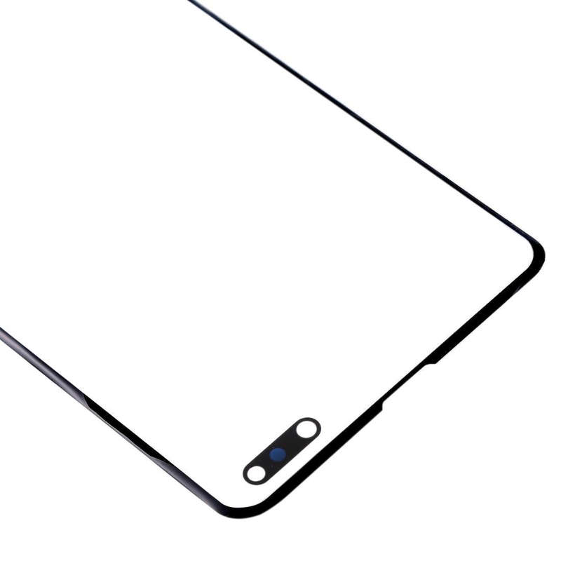 For Galaxy S10 5G  Front Screen Outer Glass Lens (Black)